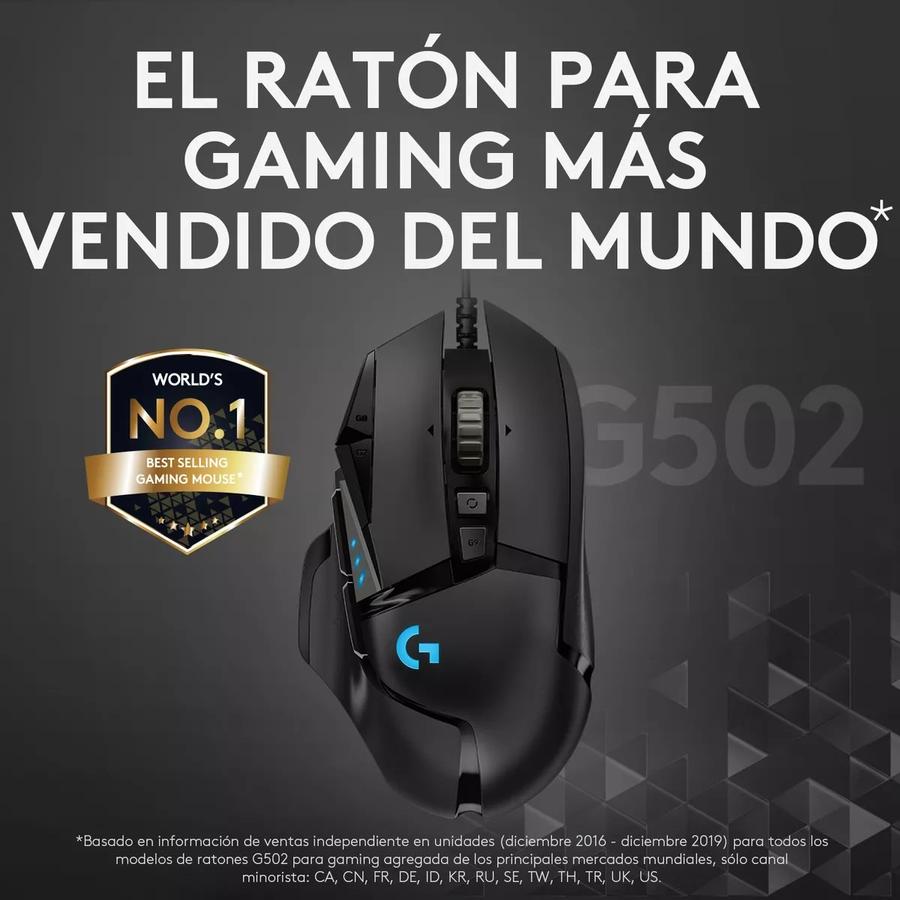 Mouse Logitech Gaming G502 Hero