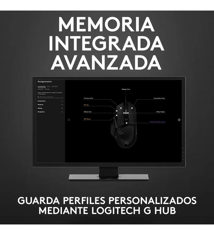 Mouse Logitech Gaming G502 Hero