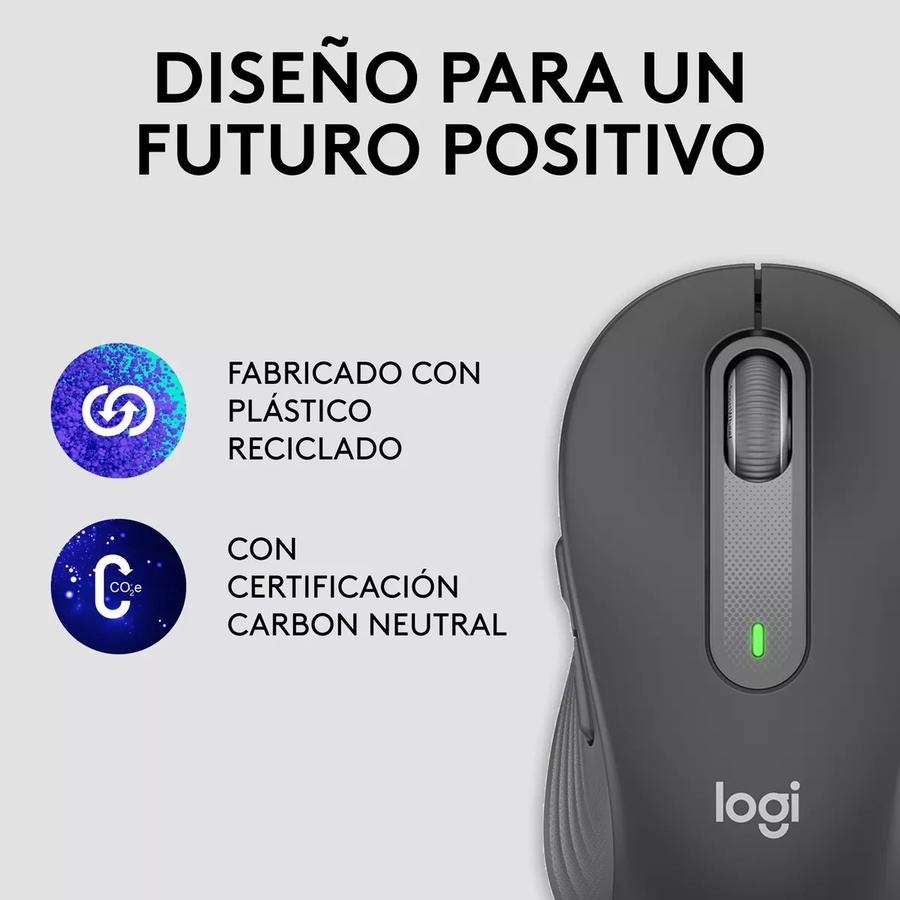 Mouse Optico Logitech Wireless M650 Large Negro