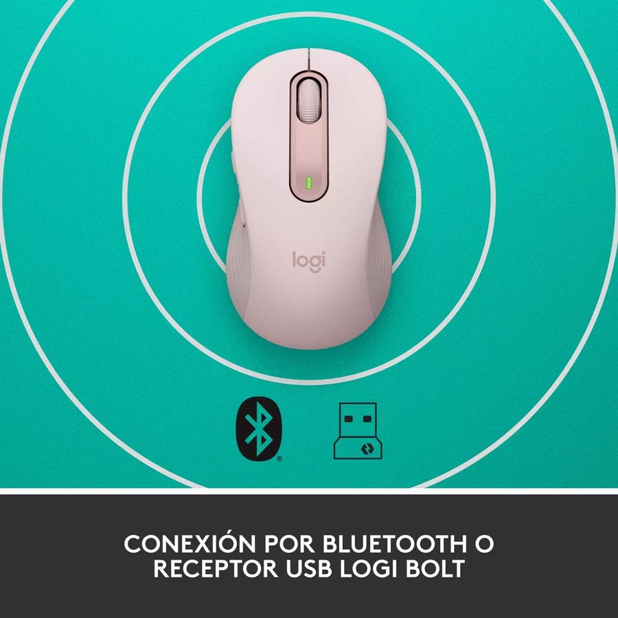 Mouse Optico Logitech Wireless M650 Rose