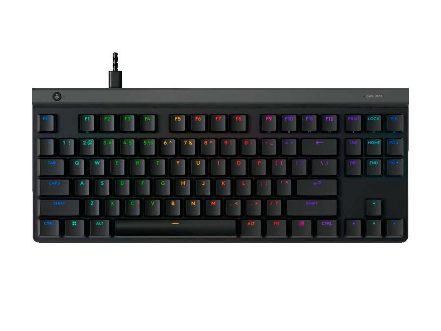 Teclado Gamer Mecánico Lightsync Rgb Logitech G515 Tkl Negro