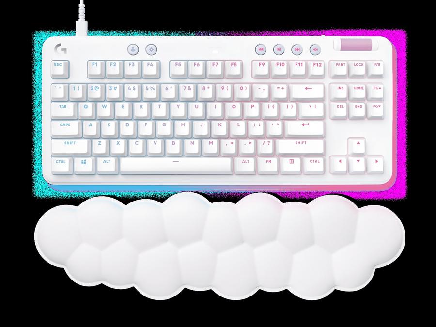 Teclado Logitech G713 Aurora Blanco RGB Gaming