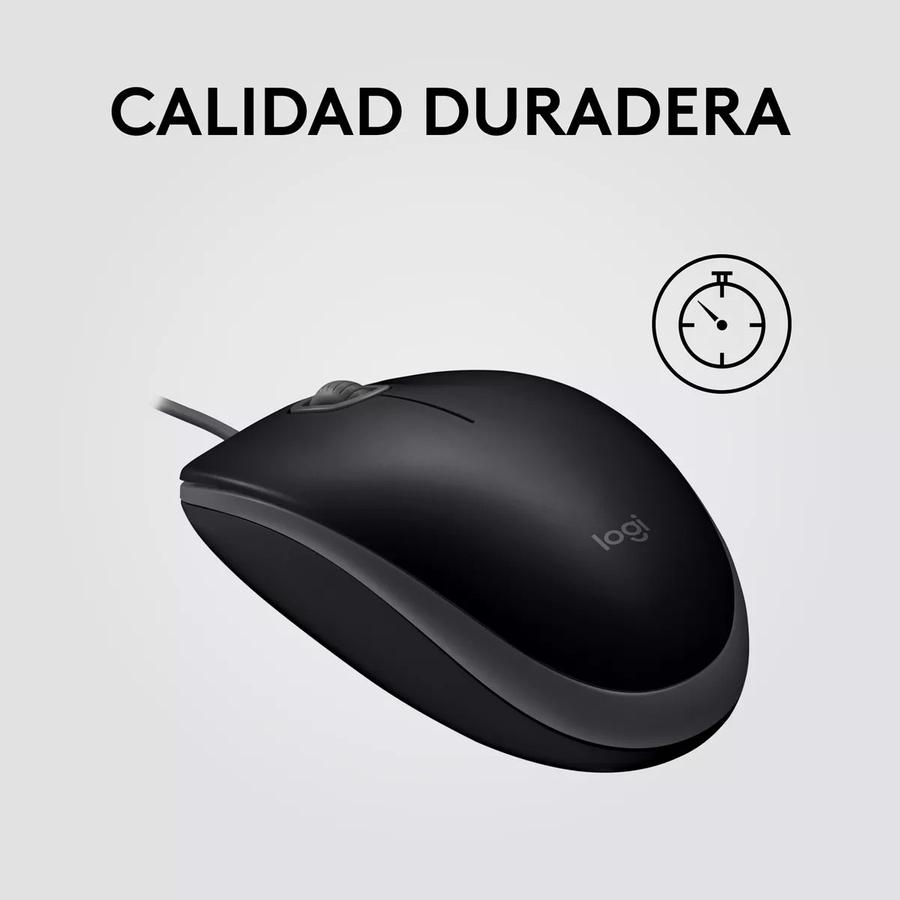 Mouse Logitech M110 Silent Negro Usb