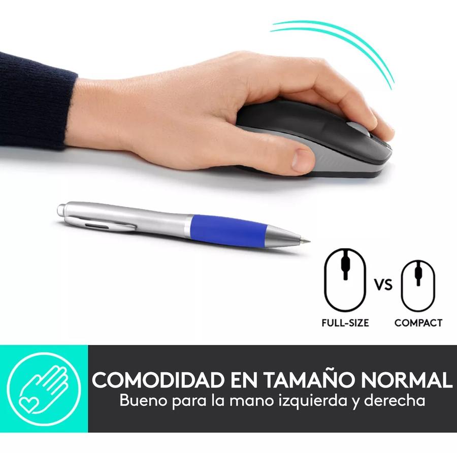 Mouse Logitech Wireless M190 Black / Grey