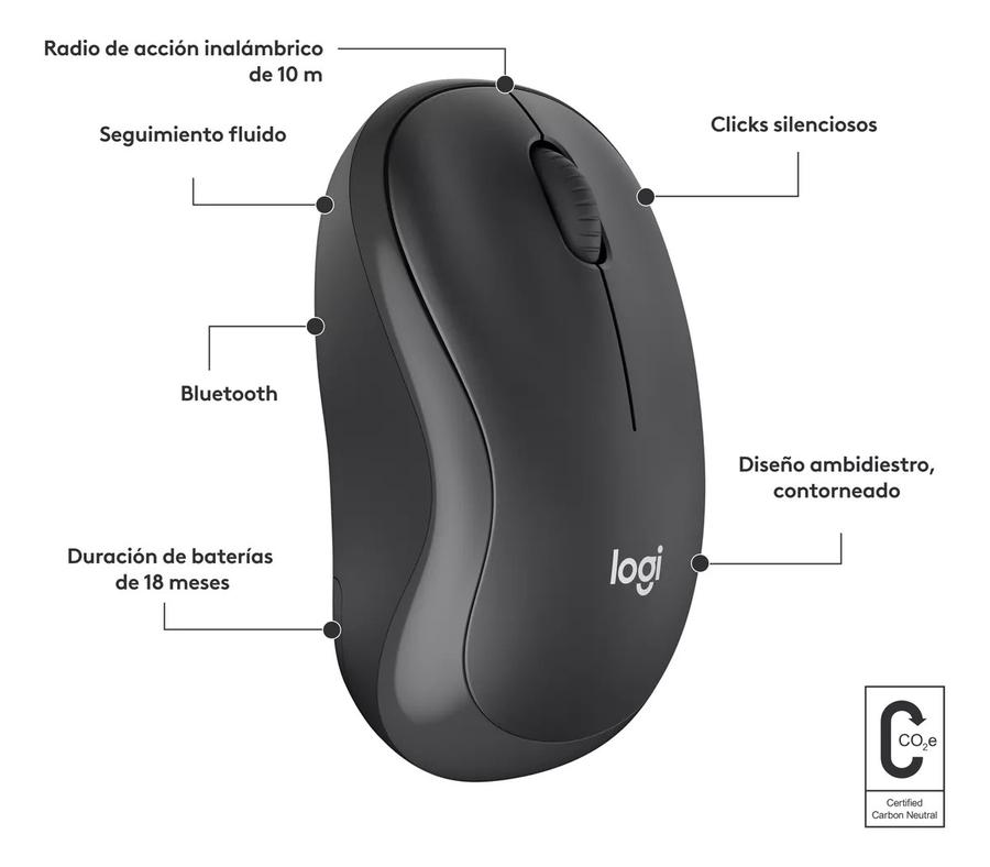 Mouse Inalámbrico Logitech M240