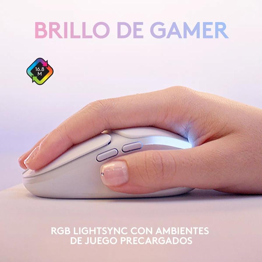 Mouse Gamer Inalámbrico Logitech G705 Aurora Collection Lightspeed