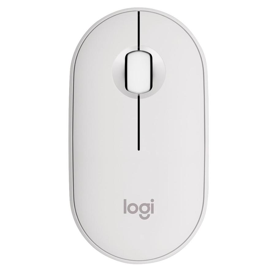 Mouse Logitech Pebble 2 M350S Bluetooth Multidispositivo Blanco