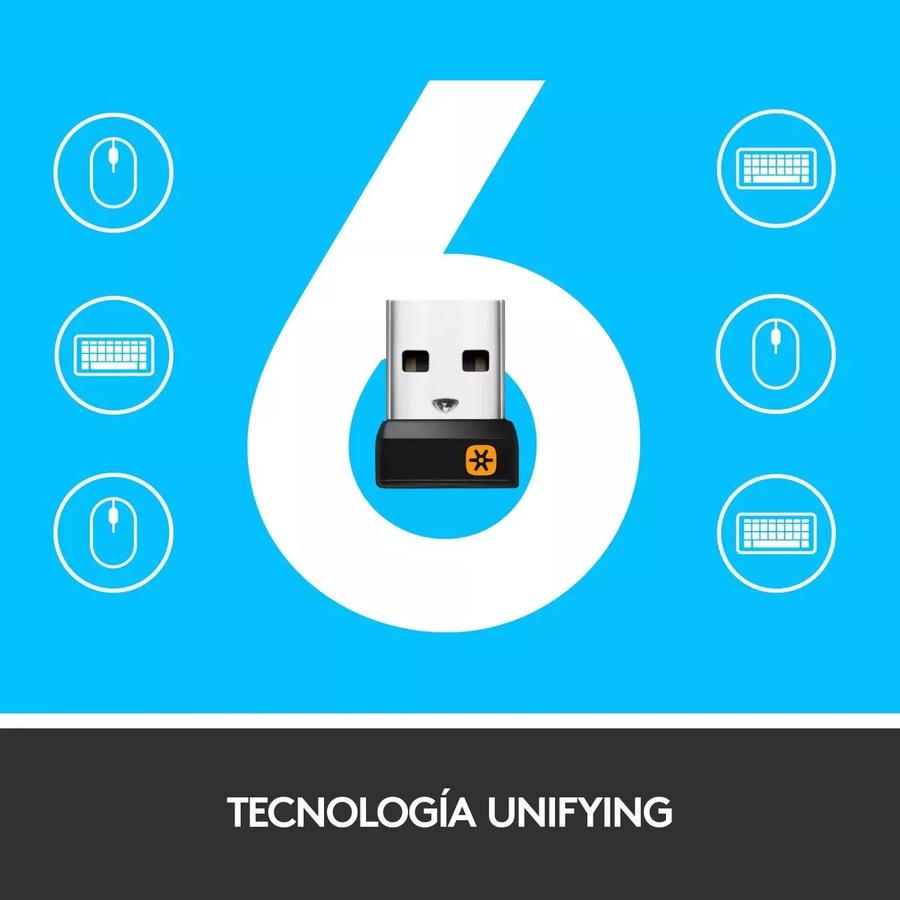 Teclado Logitech K400 Plus TV Wireless