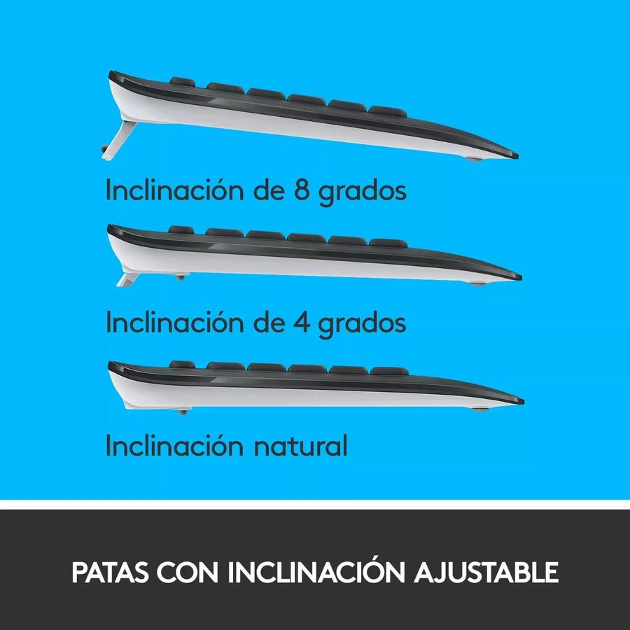 Teclado + Mouse Logitech Mk540 Inalambrico Negro