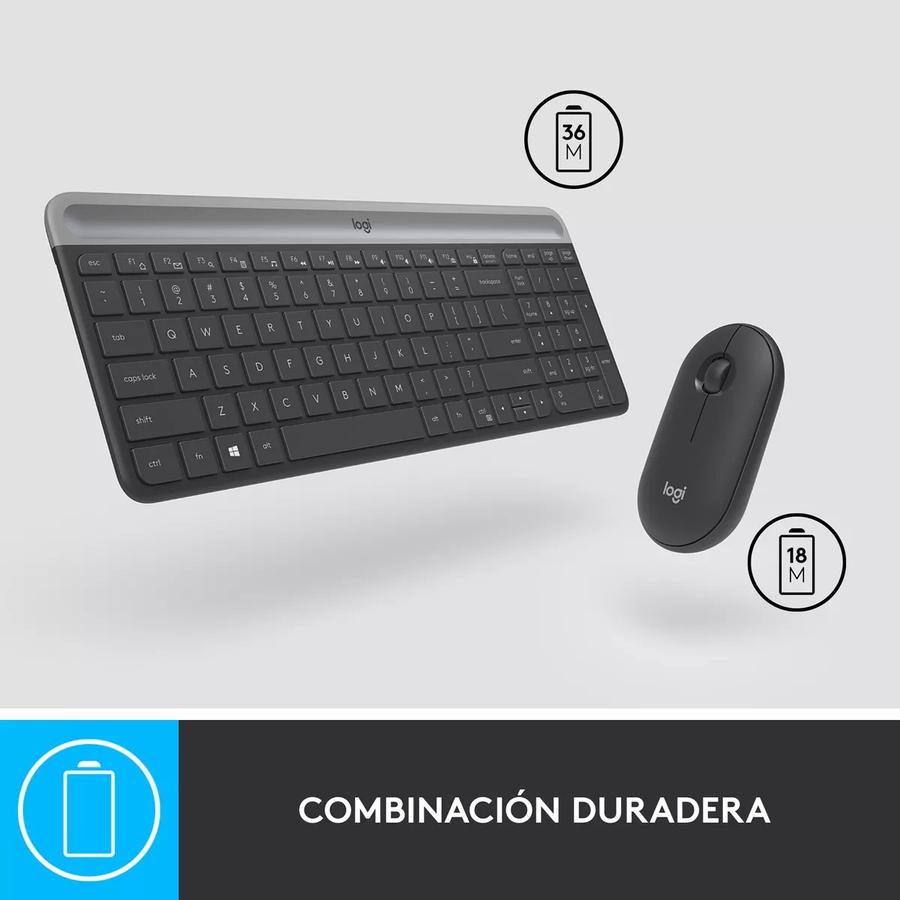 Teclado Y Mouse Inalámbrico Logitech (MK470)