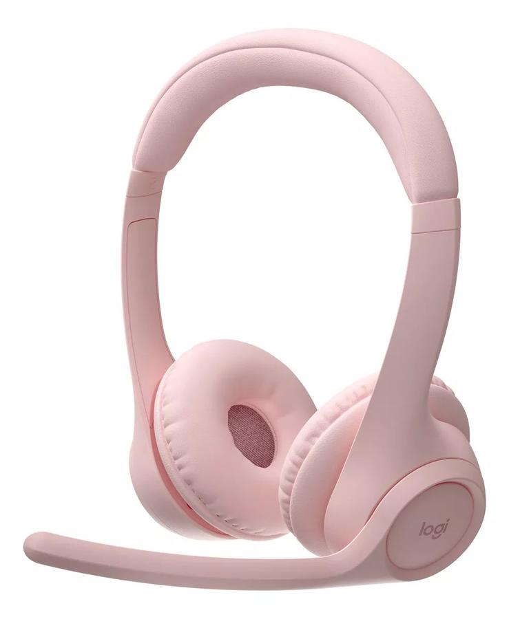 Auricular Inalámbricos Logitech Zone 300 Con Micrófono Rosa