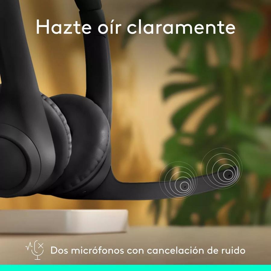 Auricular Inalámbrico Logitech Zone 300 Con Micrófono Negro