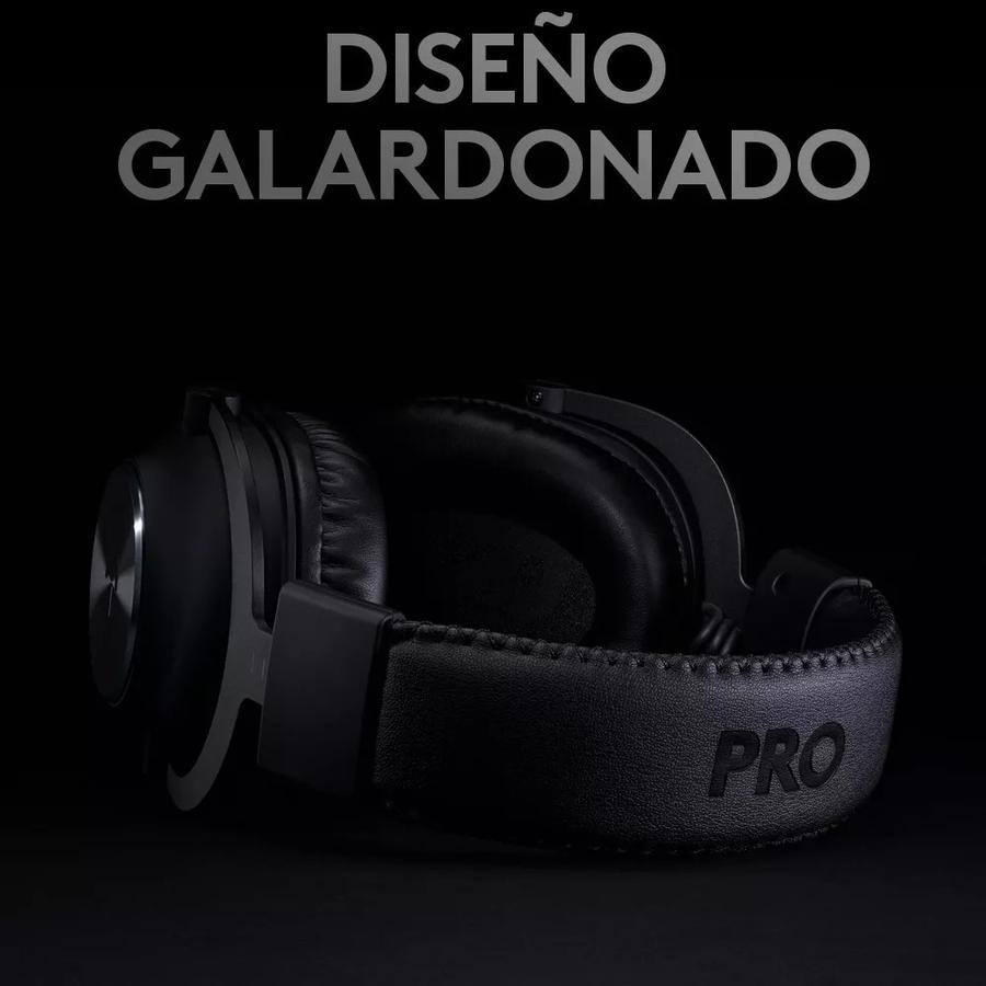 Auricular Gamer Logitech G Pro X Inalámbrico Profesional 7.1 Dts