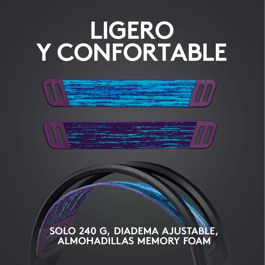 Auricular Gamer Logitech G335 Negro