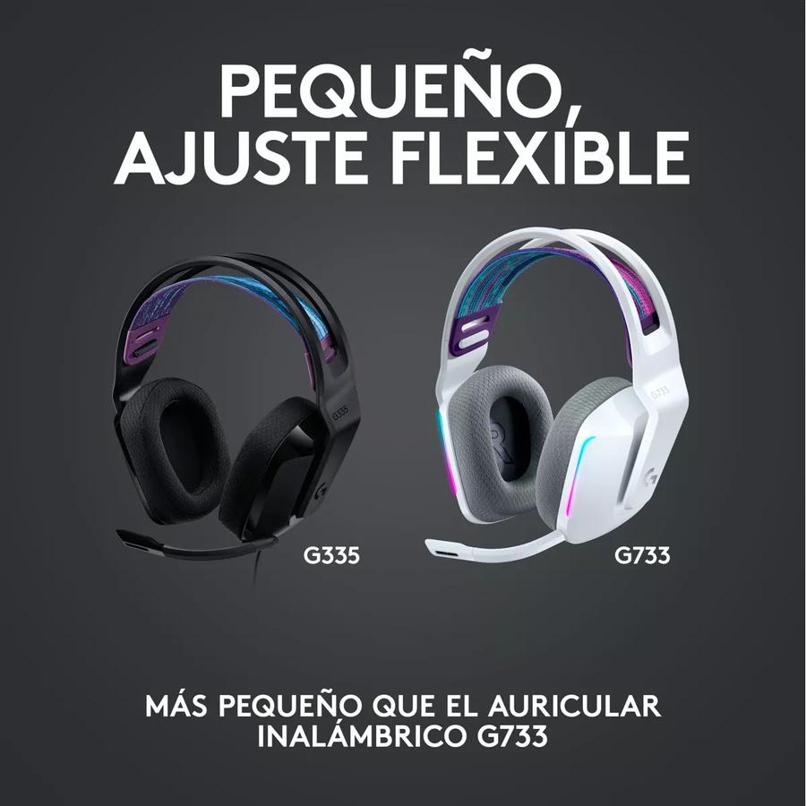 Auricular Gamer Logitech G335 Negro