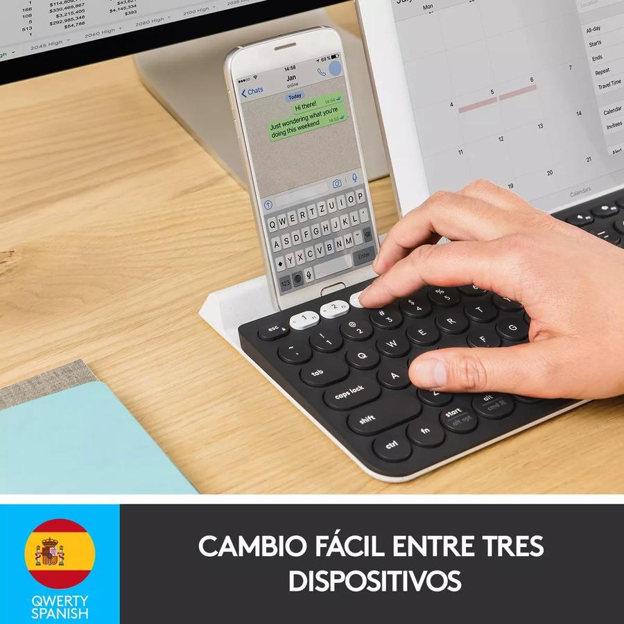Teclado Logitech K780 Multi-Device Wireless Keyboard