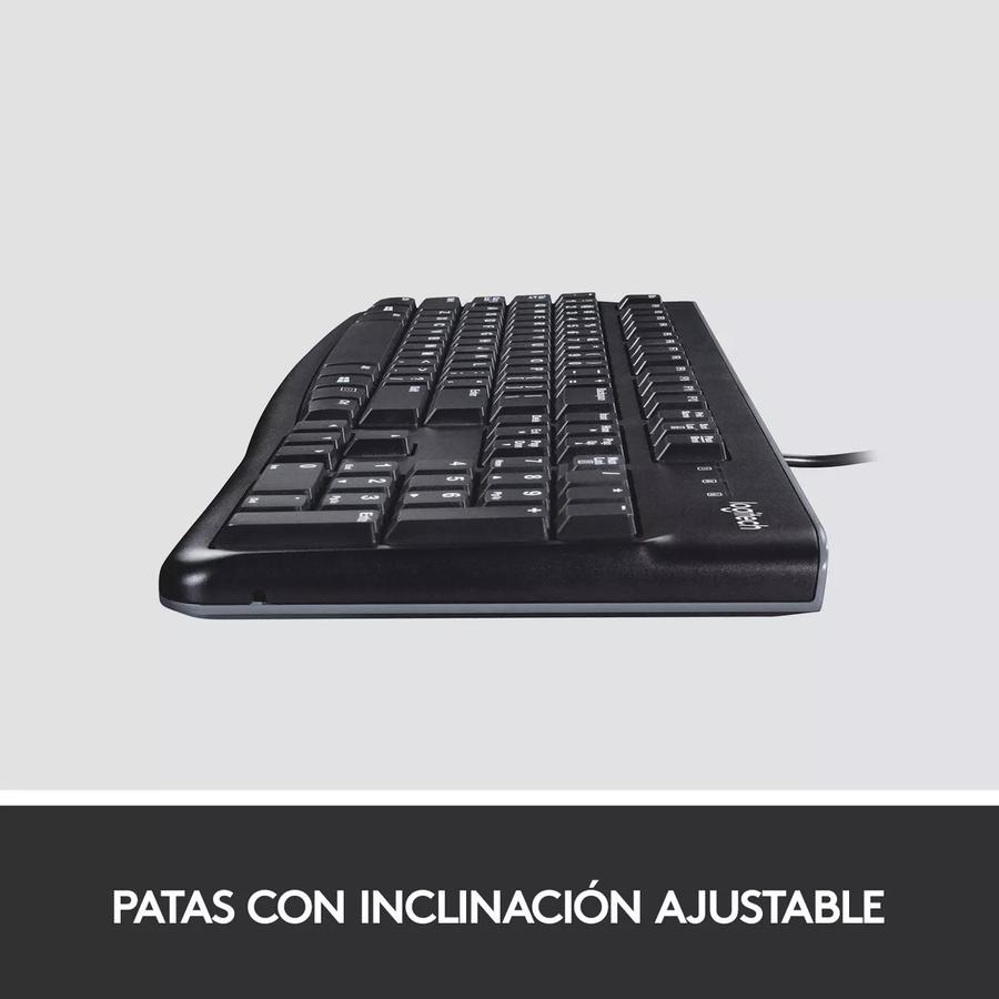 Teclado Usb Logitech (K120) Negro
