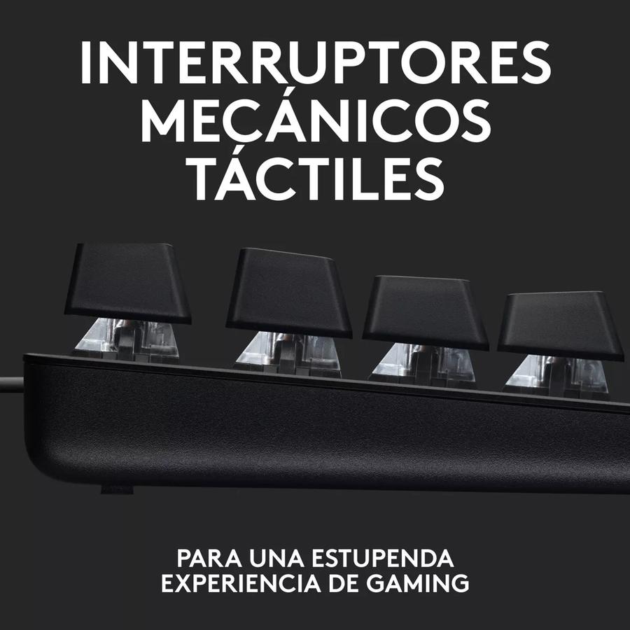 Teclado Usb Mecánico Logitech TKL (G413 -SE) Negro