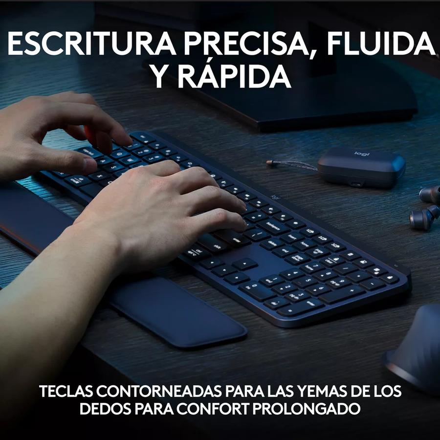 Teclado Recargable / Usuarios Avanzados Logitech Mx Keys S