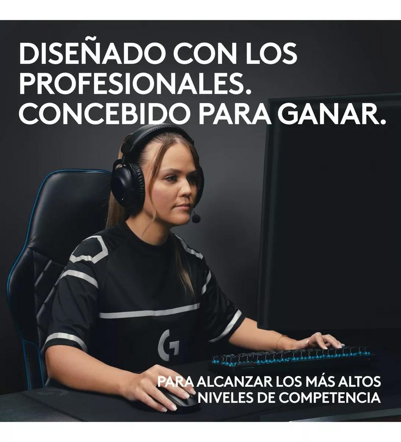 Teclado Gamer Lightspeed Bluetooth Rgb Logitech G Pro X Tkl