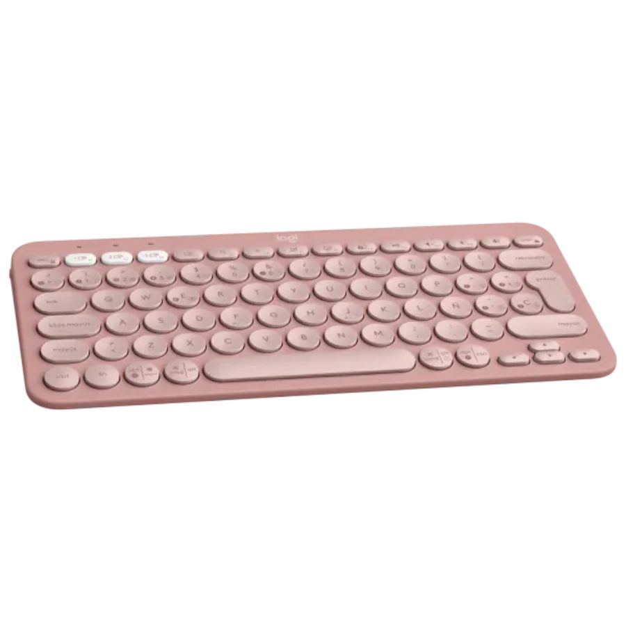 Teclado Multidispositivo Logitech Pebble Keys 2 K380S Rosa