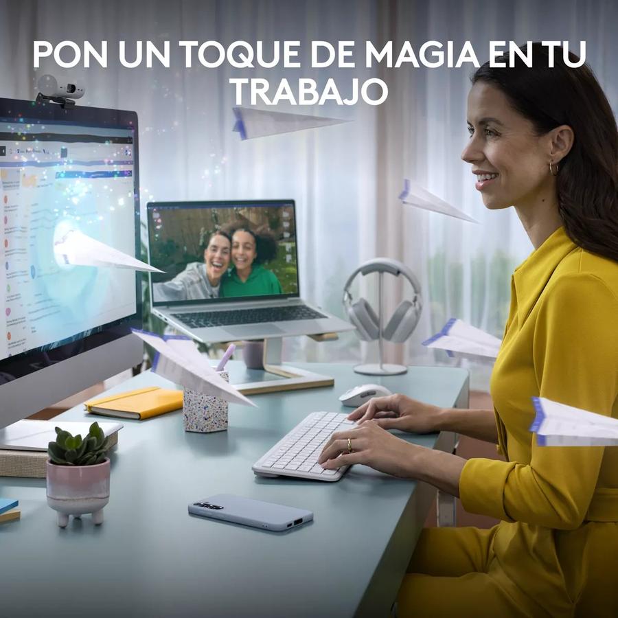 Teclado Bluetooth Logitech Signature Slim K950, Bolt, Blanco