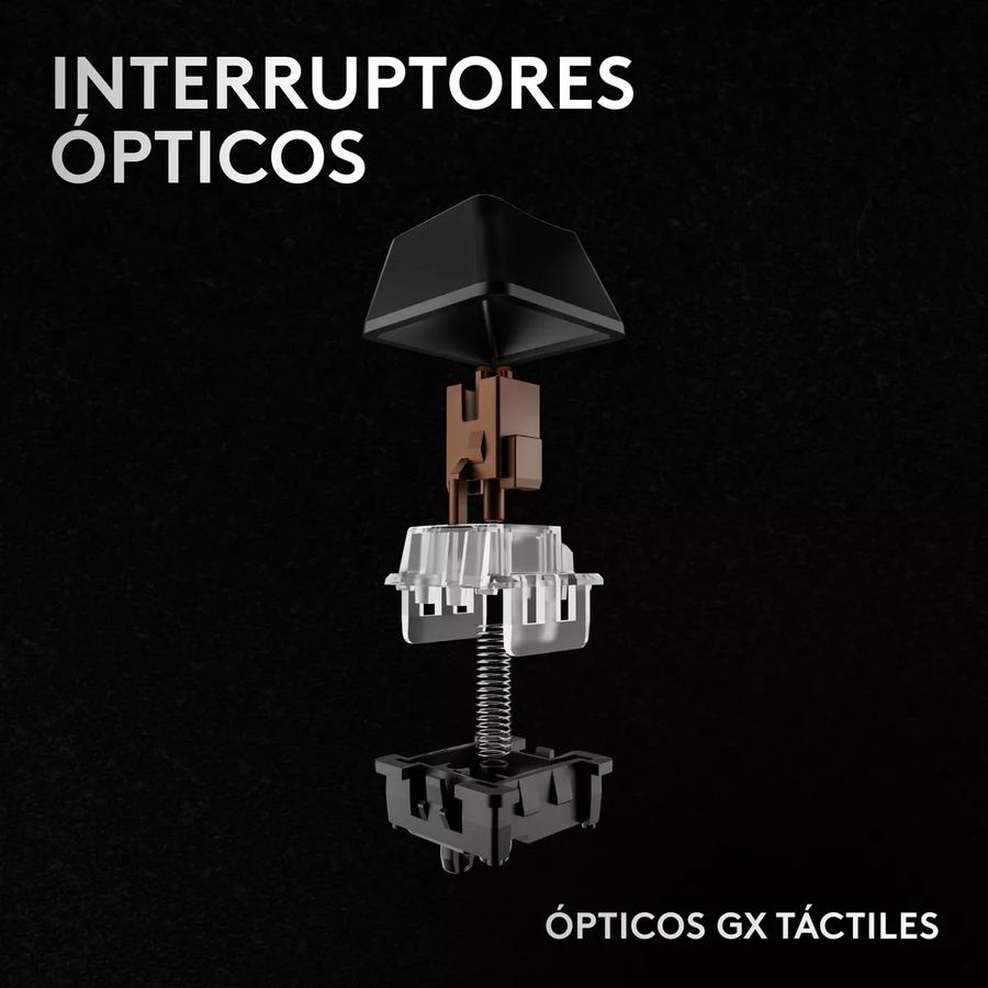 Teclado Gamer Logitech Pro X 60, Inalámbrico Lightspeed Negro