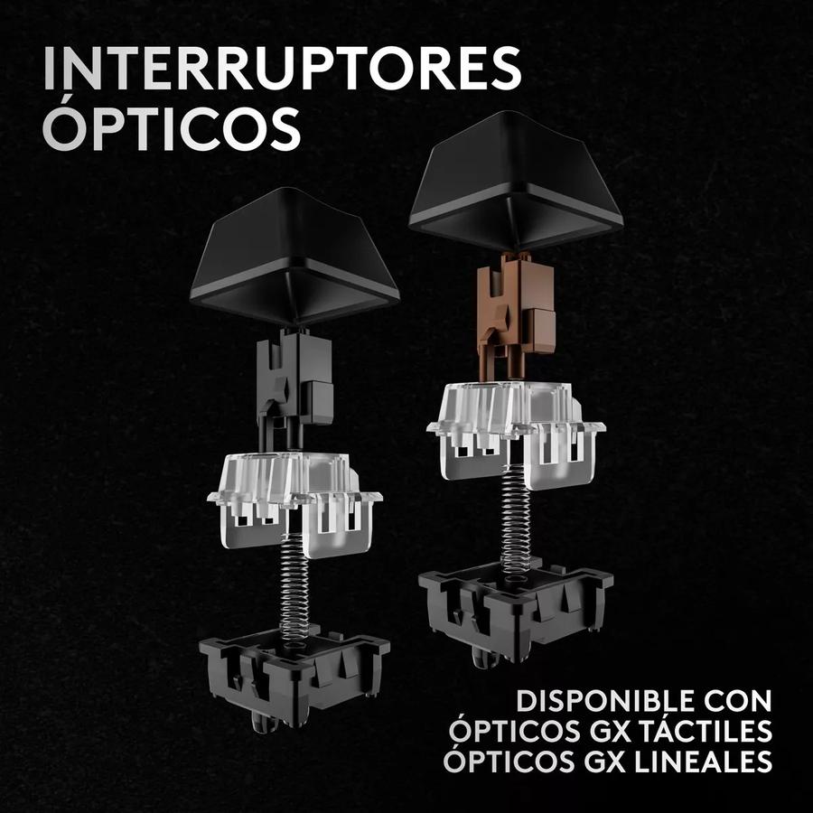 Teclado Gamer Logitech Pro X 60, Inalámbrico Lightspeed Negro