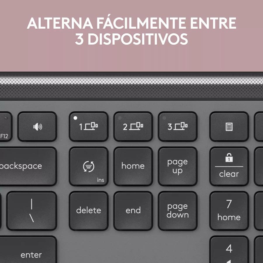 Teclado Bluetooth Logitech Signature Slim K950, Bolt