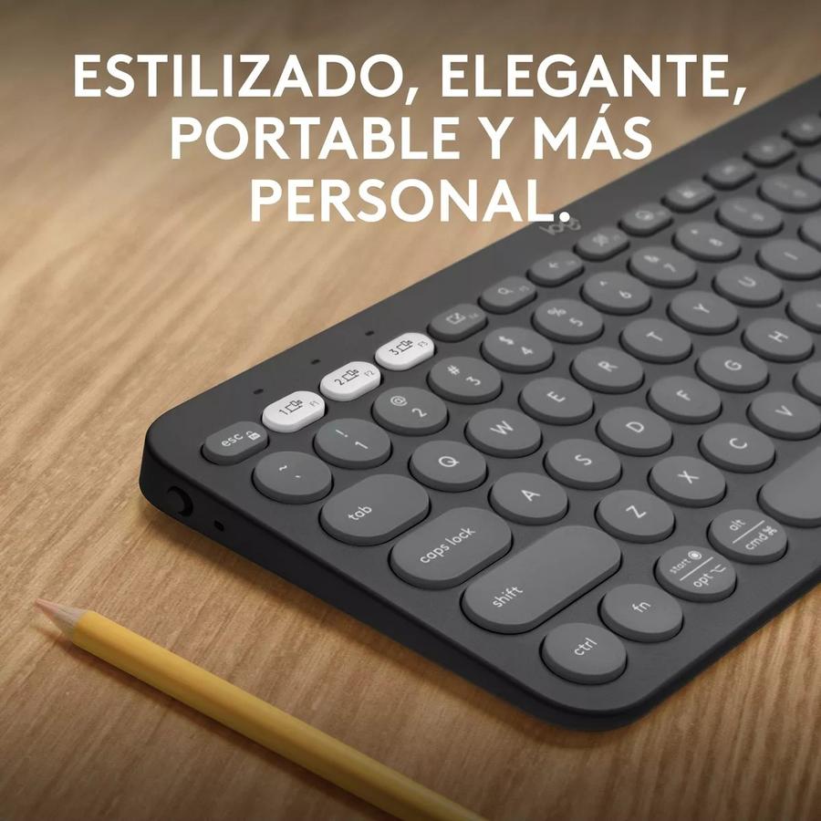 Teclado Multidispositivo Logitech Pebble Keys 2 K380S