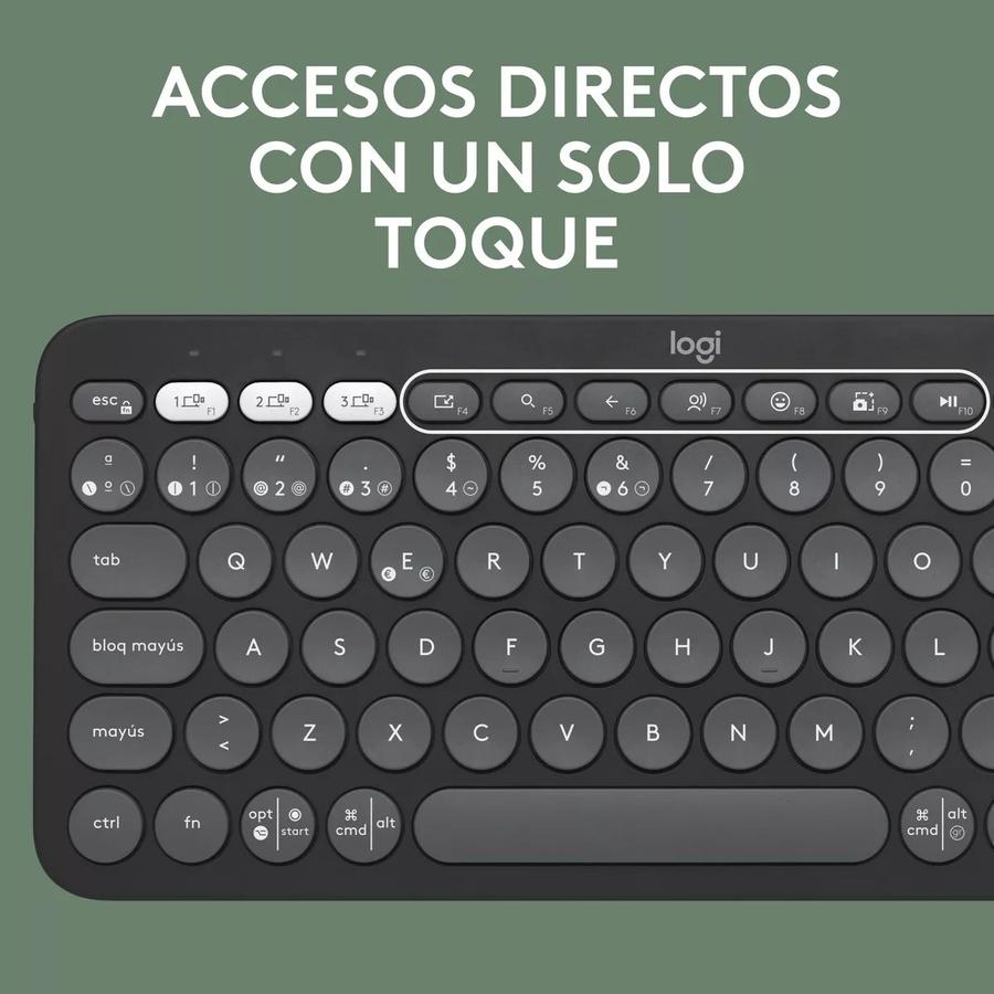 Teclado Multidispositivo Logitech Pebble Keys 2 K380S