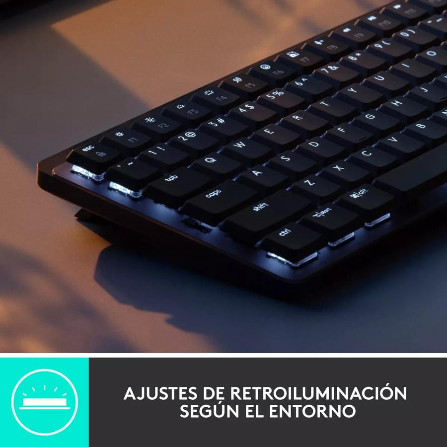 Teclado Recargable Avanzado Logitech Mx Mechanical Mini