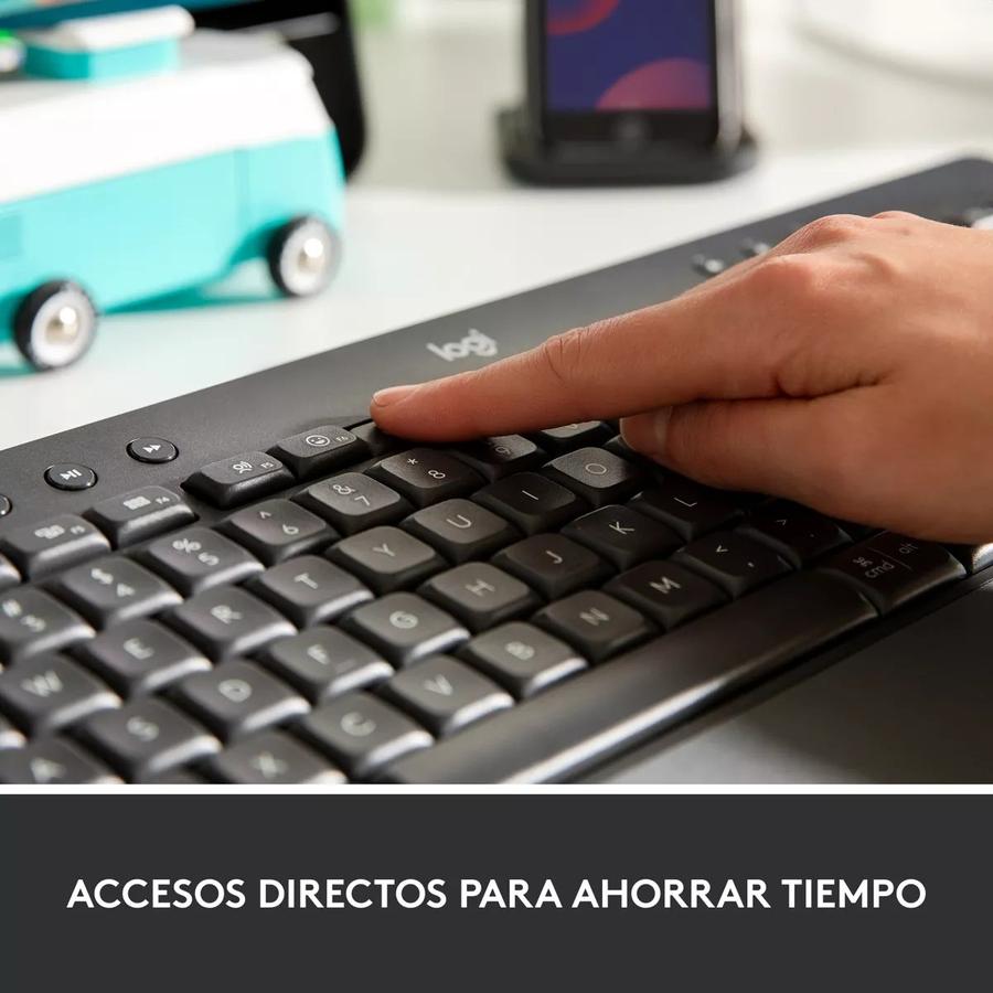 Teclado Confortable Bluetooth/Bolt Logitech Signature K650 Negro