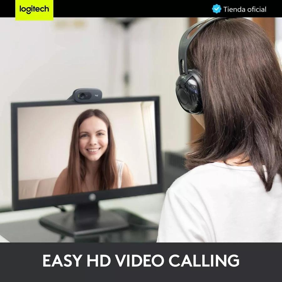 Camara Web Logitech C270 C/ Microfono HD 720p