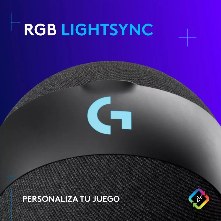 Micrófono Gamer Condensador Rgb Lightsync Logitech Yeti Orb