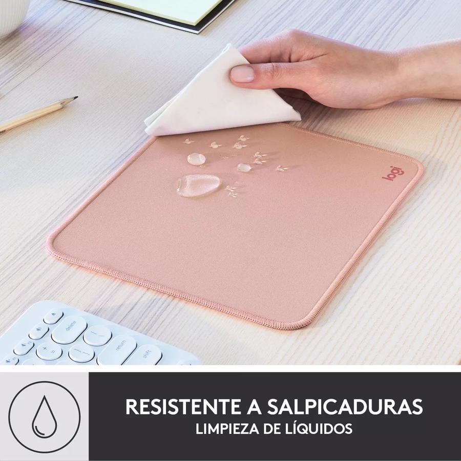 Mouse Pad, Cómodo Deslizamiento Logitech Studio Series Rosa