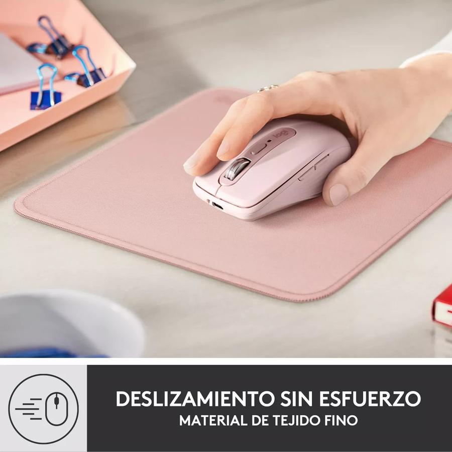 Mouse Pad, Cómodo Deslizamiento Logitech Studio Series Rosa