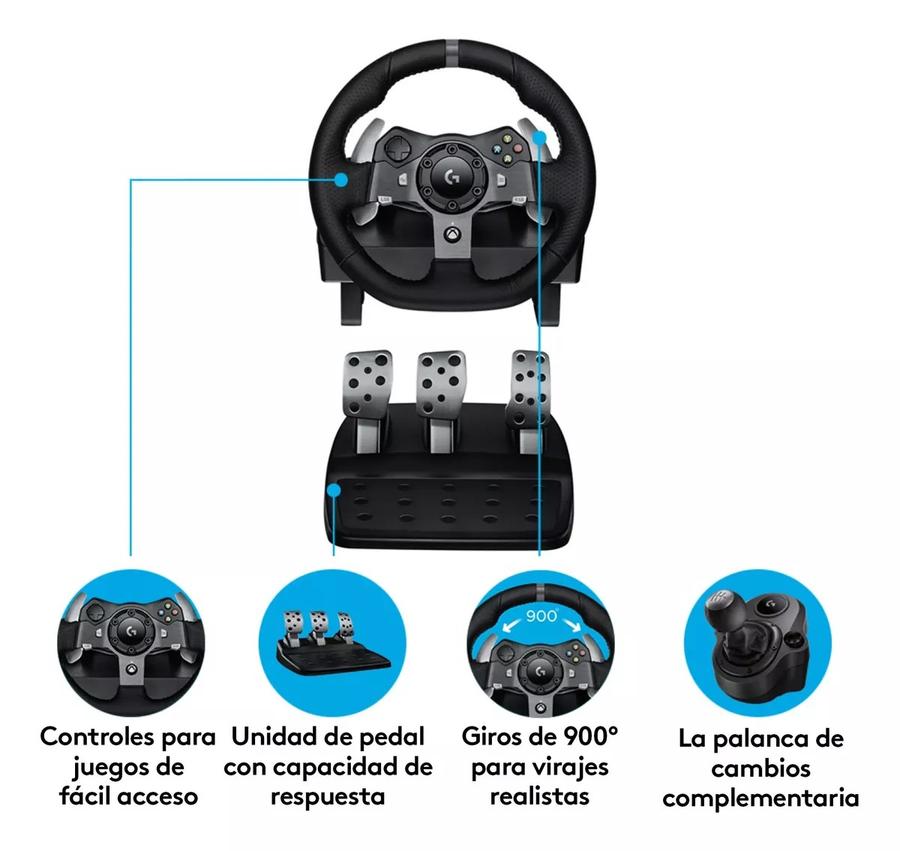 Volante Logitech G920 Racing Xbox One Y Pc
