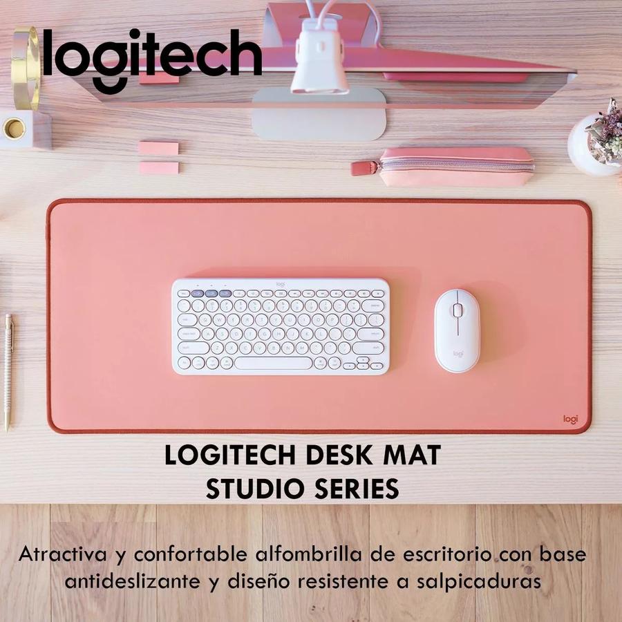 Mouse Pad Logitech 300x700mm Rosa