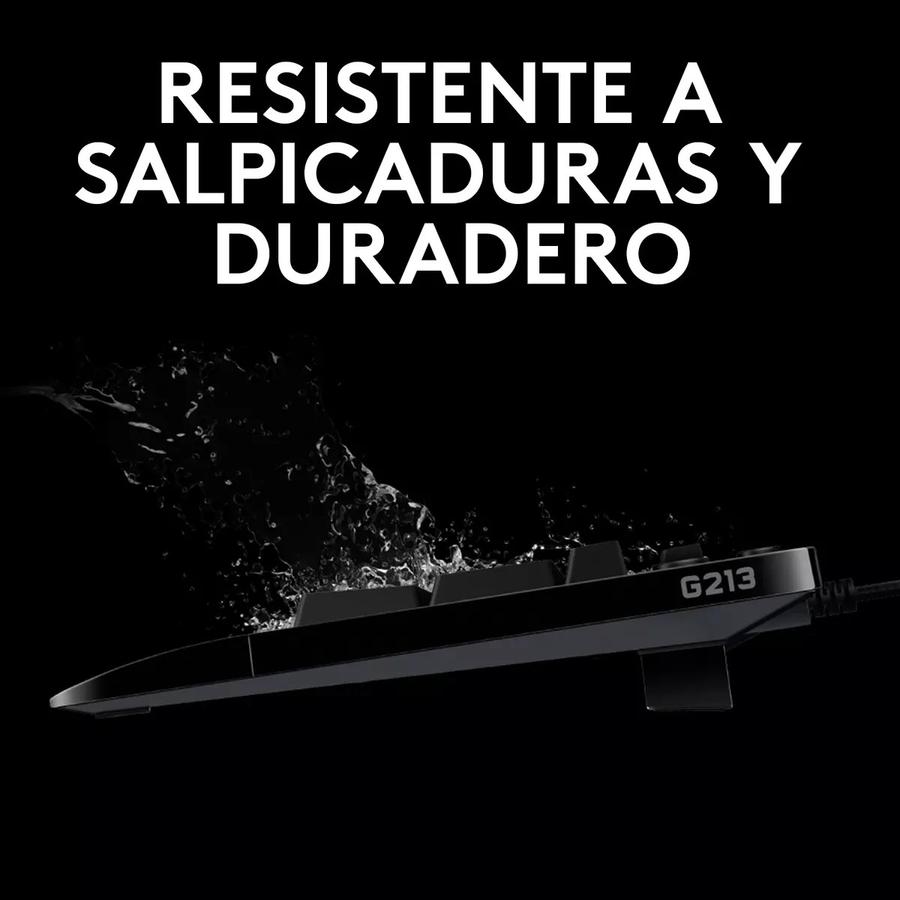 Teclado Gamer Logitech G213 RGB Prodigy Gaming Ingles