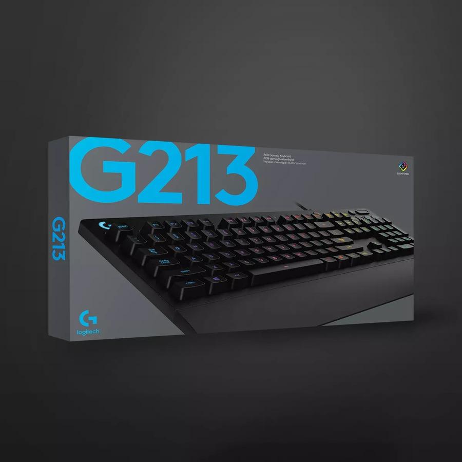 Teclado Gamer Logitech G213 RGB Prodigy Gaming Ingles