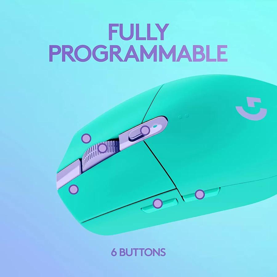 Mouse Gamer Logitech Inalambrico G305 LightSpeed Mint