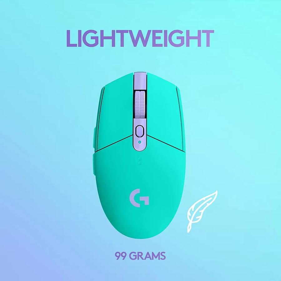 Mouse Gamer Logitech Inalambrico G305 LightSpeed Mint