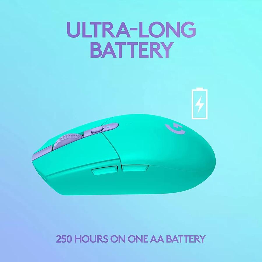 Mouse Gamer Logitech Inalambrico G305 LightSpeed Mint