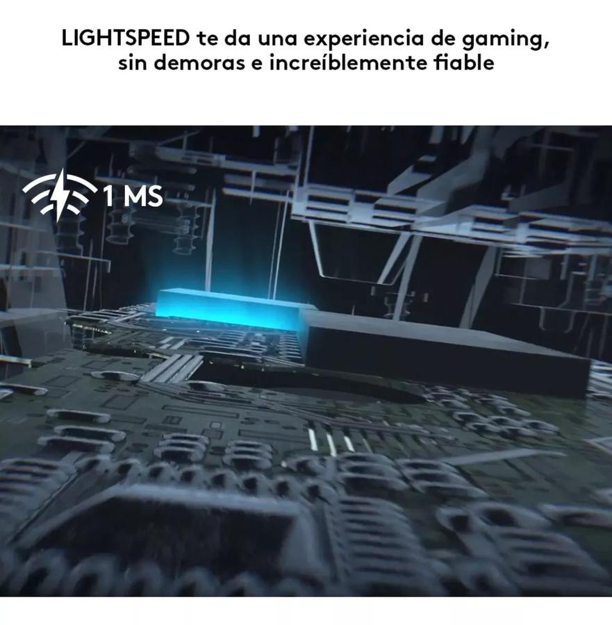 Mouse Gamer Inalámbrico Logitech LightSpeed (G305) Blanco
