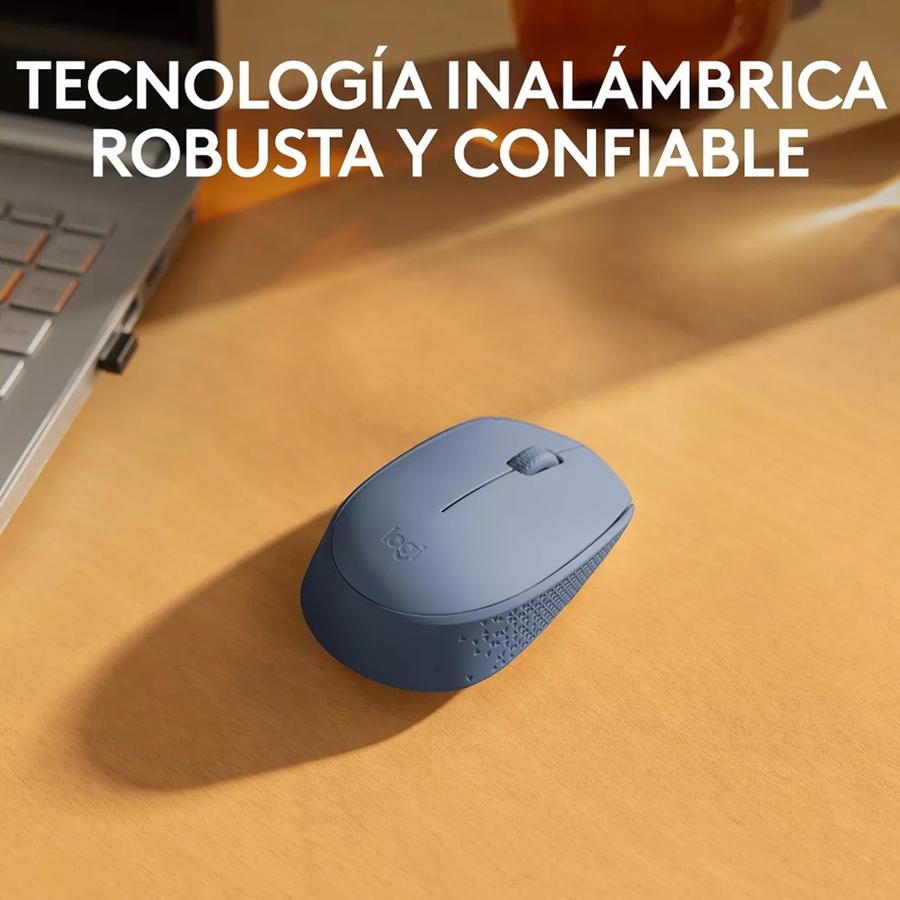 Mouse Inalámbrico Logitech (M170) Gris Azulado