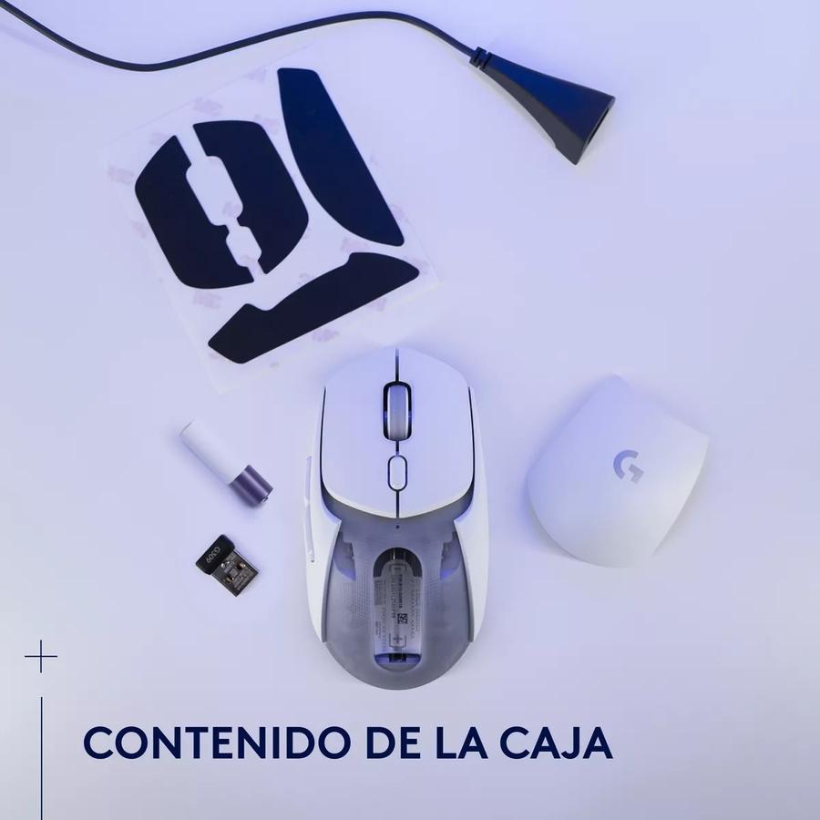 Mouse Gamer G309 Lightspeed - Blanco - Lat-272
