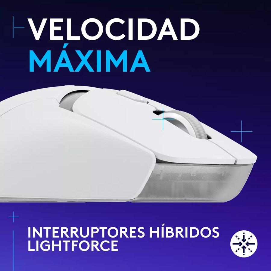 Mouse Gamer G309 Lightspeed - Blanco - Lat-272