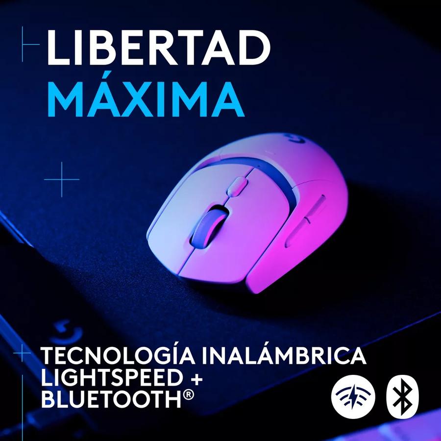 Mouse Gamer G309 Lightspeed - Blanco - Lat-272