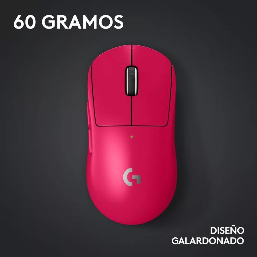 Mouse Gamer Logitech G Pro 2 Wireless Mouse Magenta